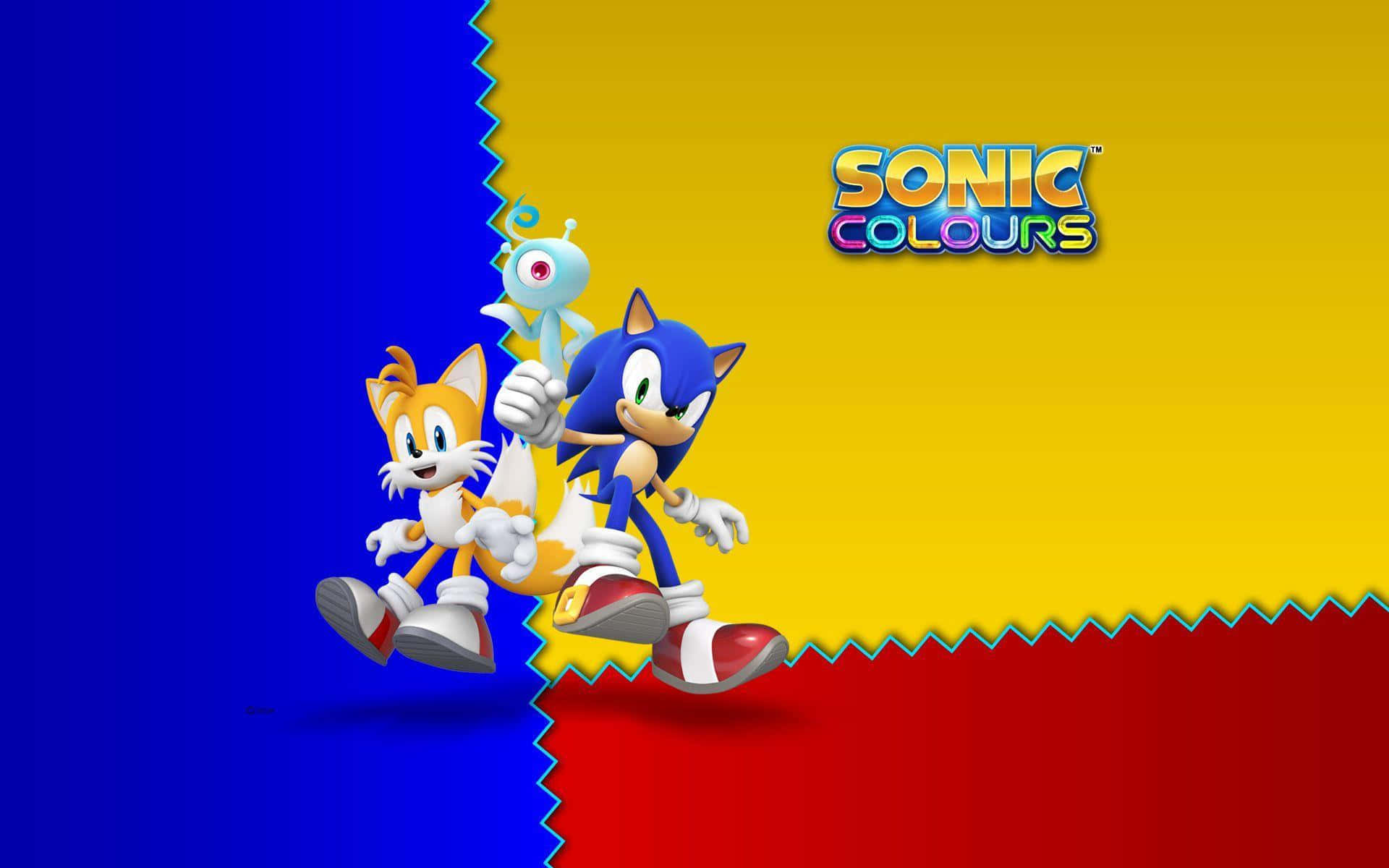 Papéisde Parede Em Alta Definição Do Sonic Colours. Papel de Parede
