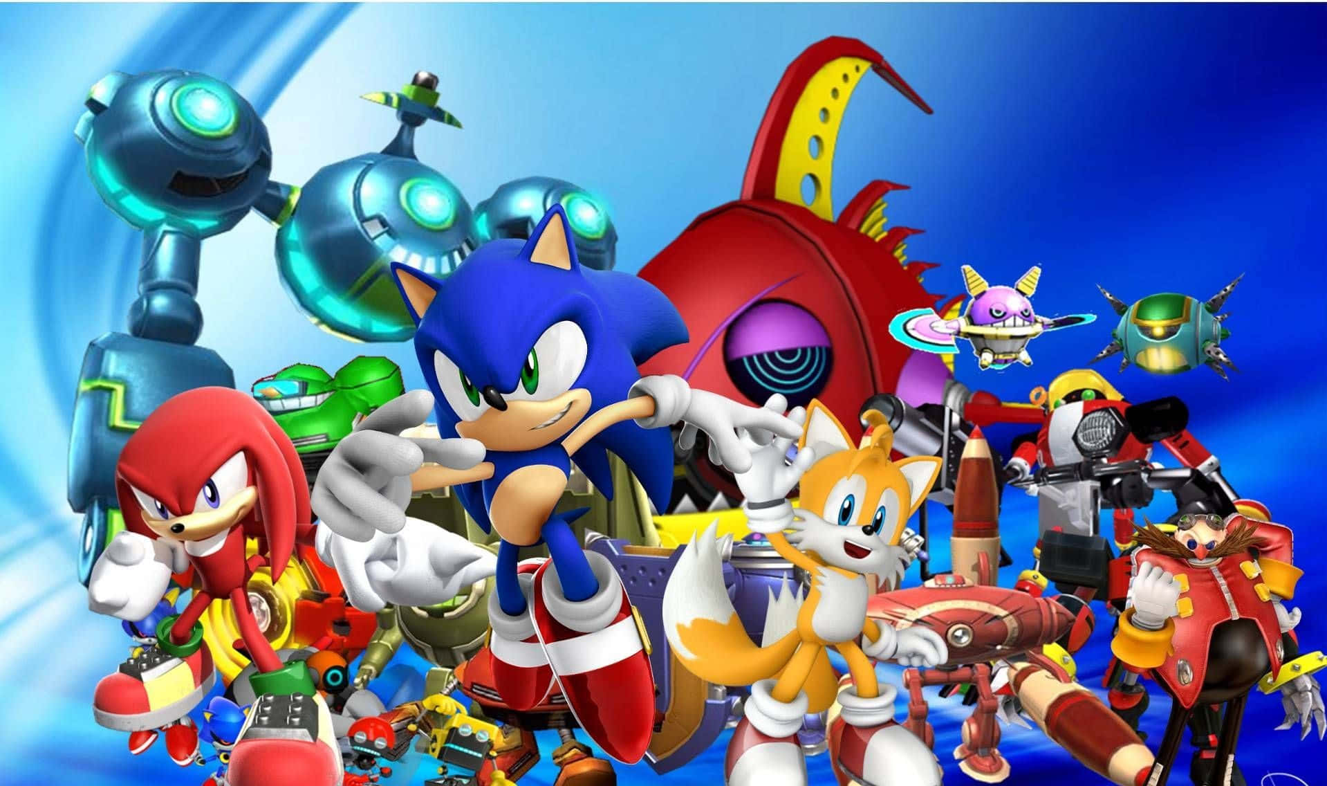 Sonic Dash - High-Speed Adventure Wallpaper