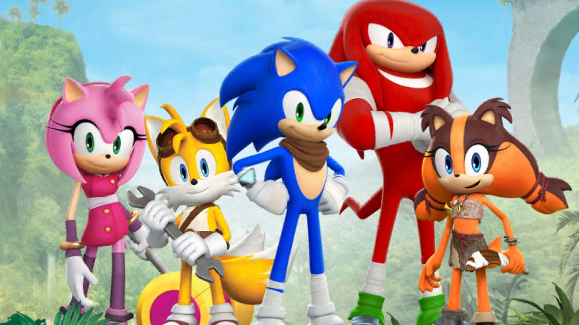 Sonic Dash Action-Packed Race Wallpaper