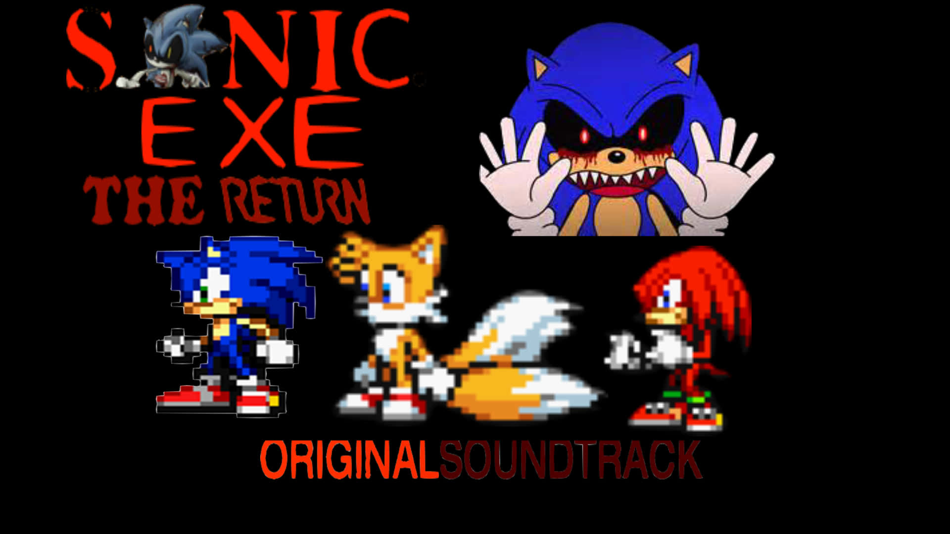 Sonic Exe - Tag en tur til en mørkere side Wallpaper