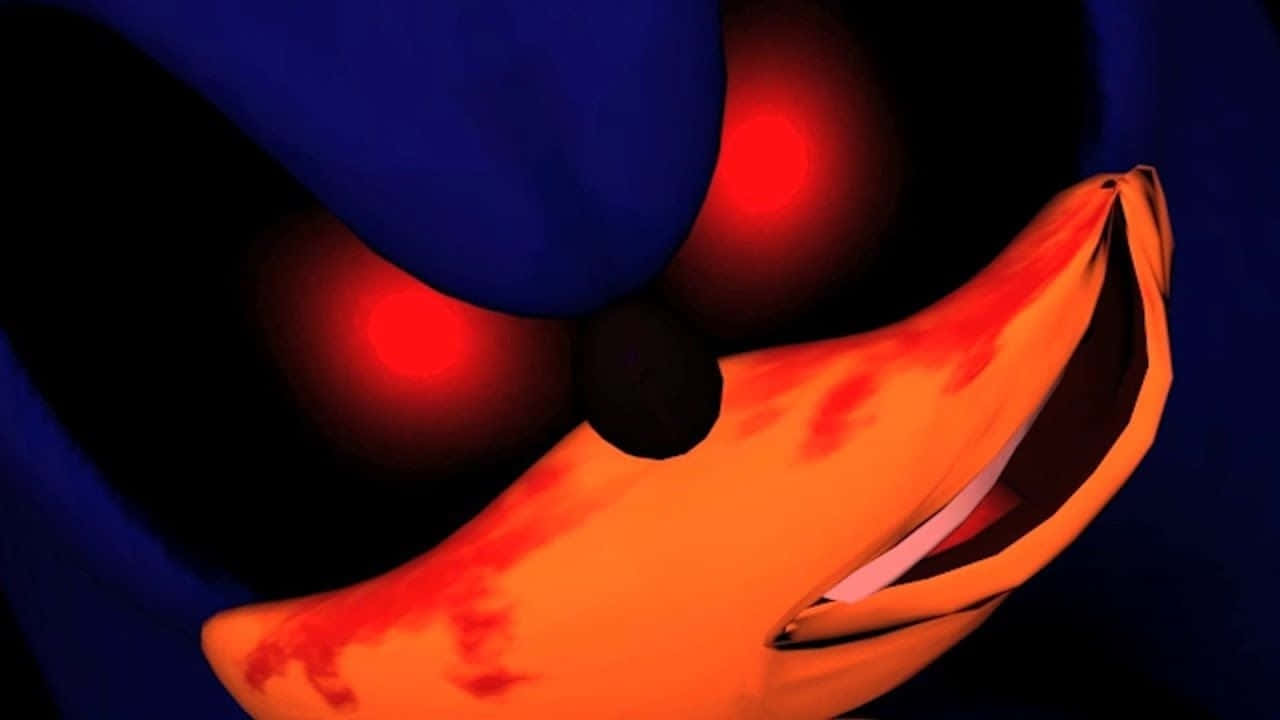 Enfrenteseus Medos Nesta Versão Escura Do Sonic The Hedgehog. Papel de Parede
