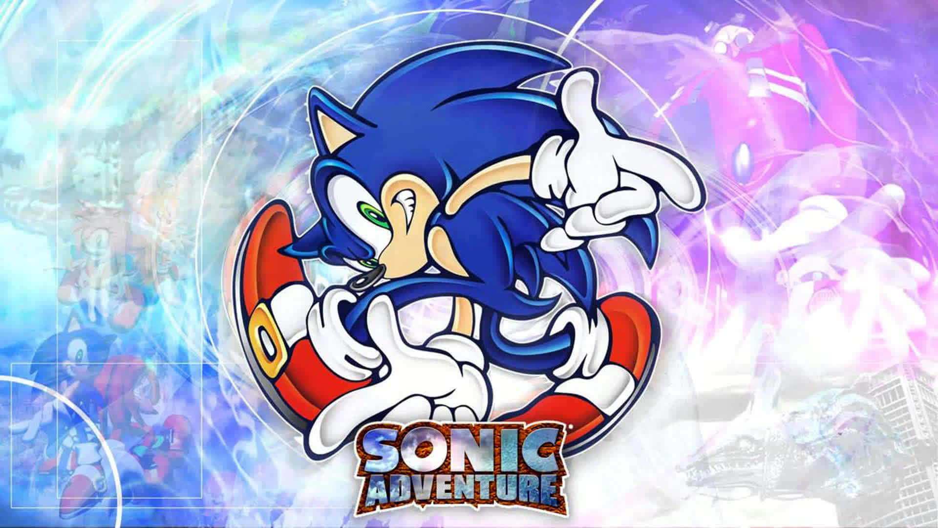 Increíblesobras De Arte De Sonic Con Personajes Queridos. Fondo de pantalla