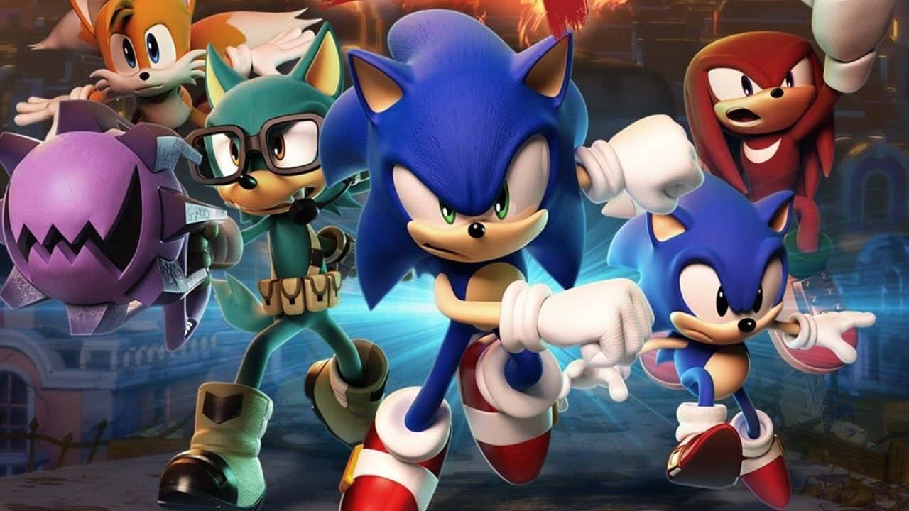 Sonic Forces Speed Battle: Jännittävää Nopeaa Kilpailua! Taustakuva