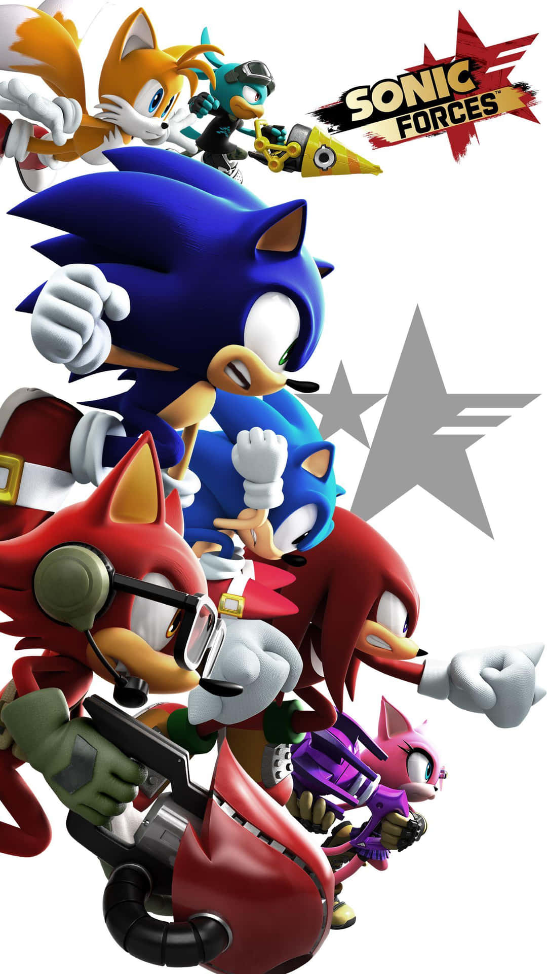 Sonic Forces Speed Battle in Action Wallpaper