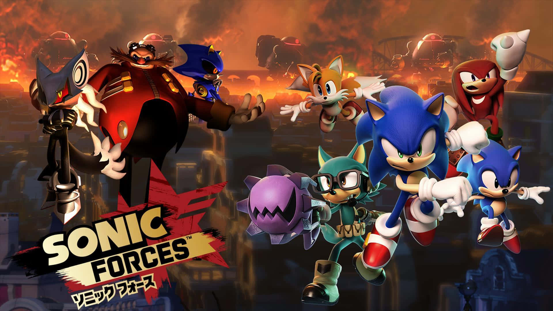 Sonic Forces Speed Battle: High Speed Action Wallpaper