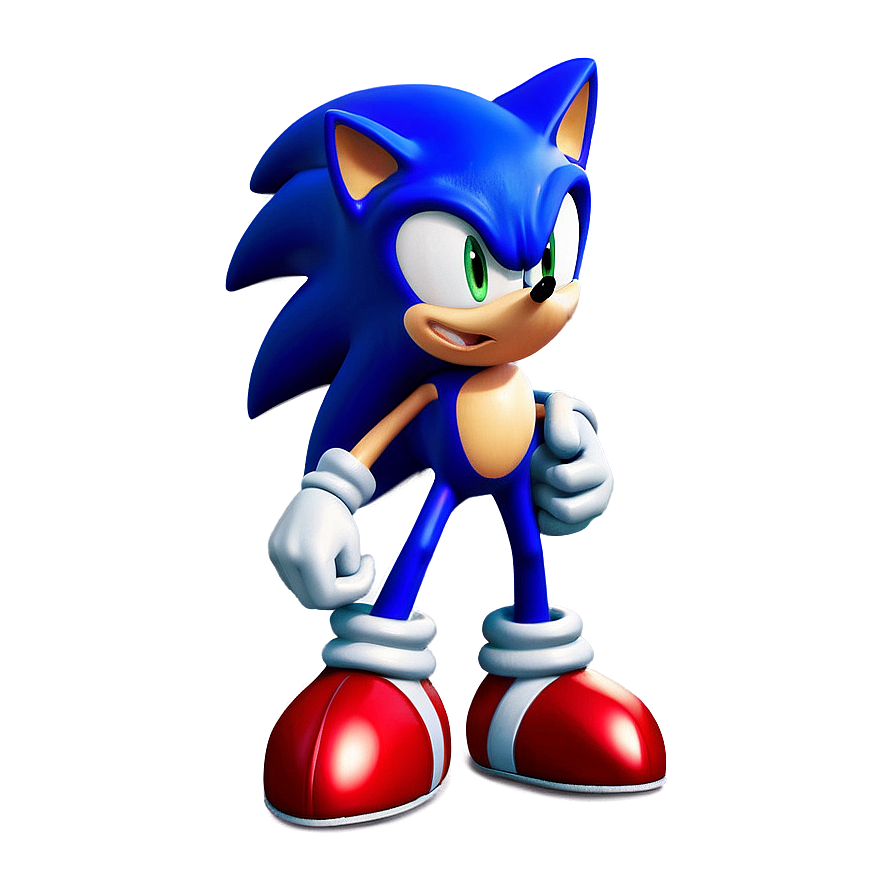 Sonic Game Character Transparent Png Mge52 PNG