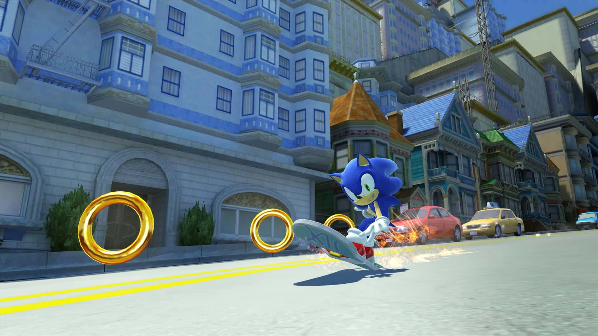 Sonic Generations Unleashed - Classic Meets Modern Wallpaper