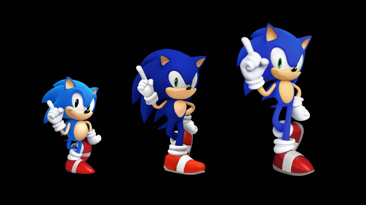 Sonic Generations Hahmojen Kehitys Taustakuva