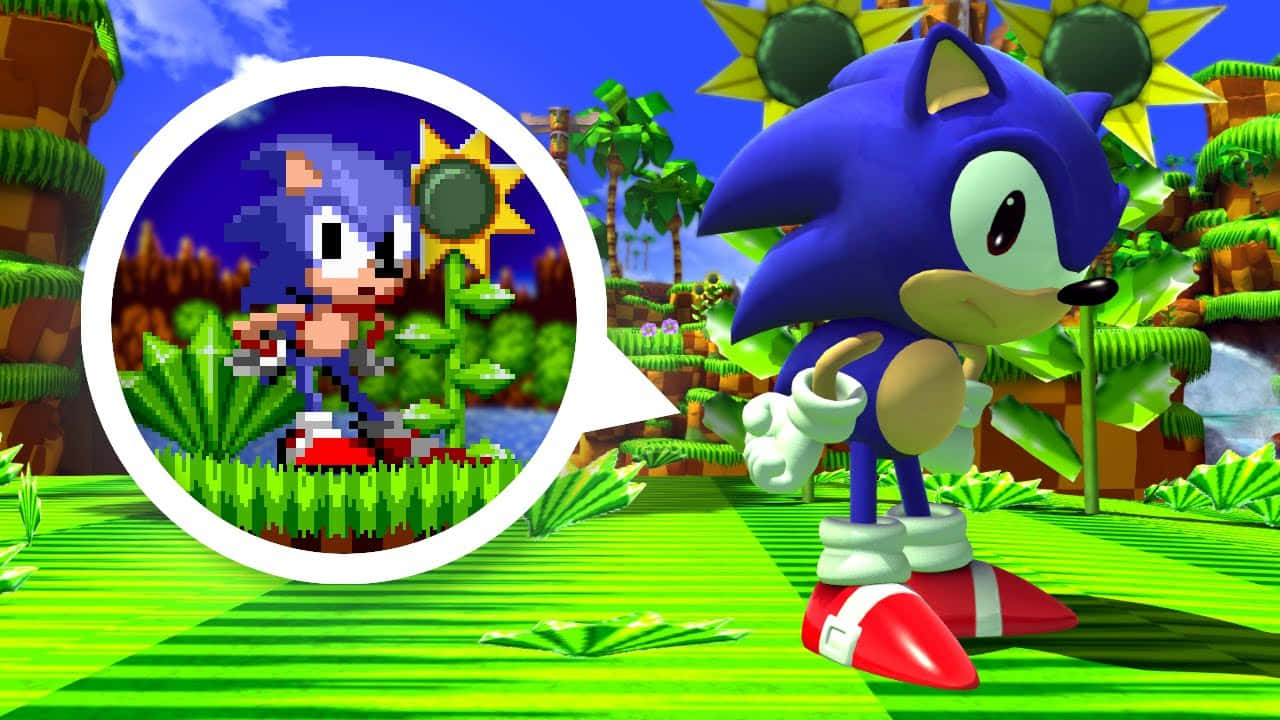 Sonic Generations Klassiek Modern Achtergrond