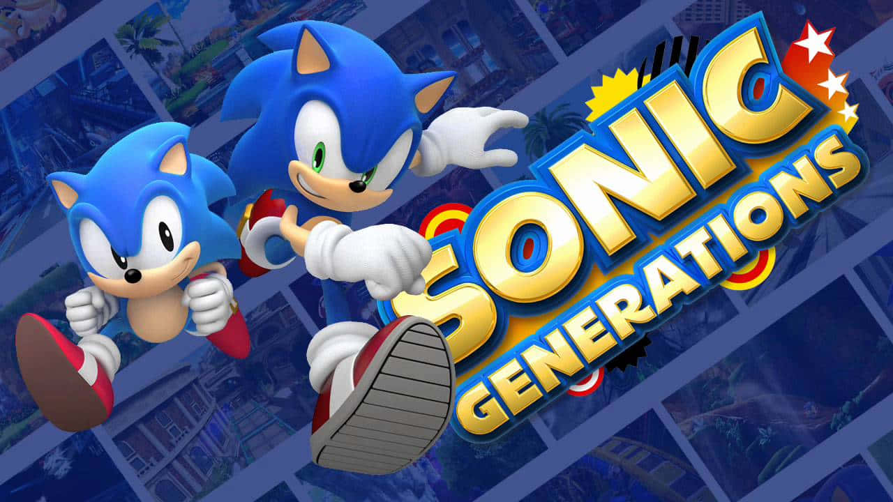 Sonic Generations Klassinen Moderni Sonic Taustakuva