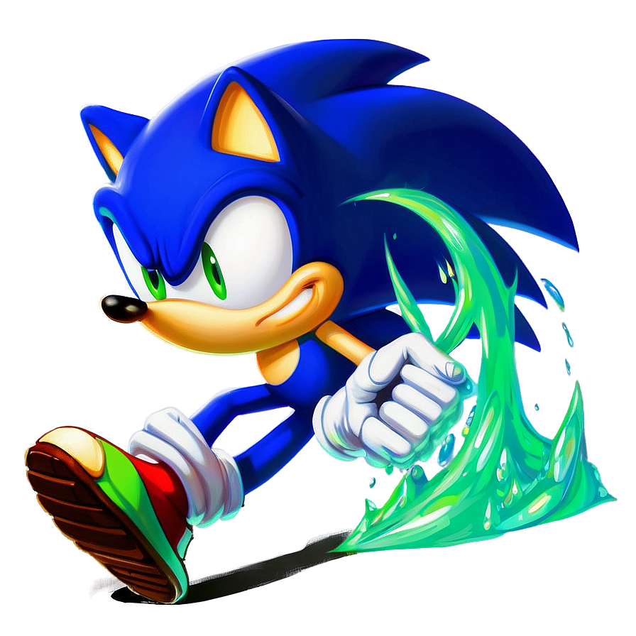 Sonic In Green Hill Zone Png Jim PNG