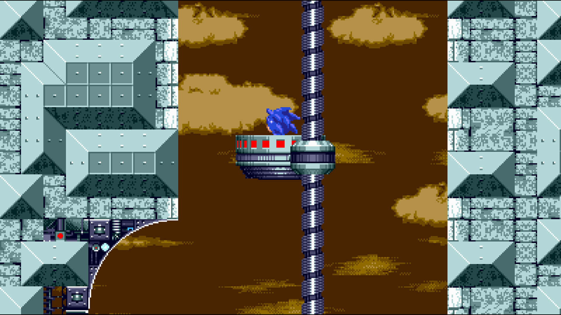 Sonic Launch Base Zone Platform Achtergrond