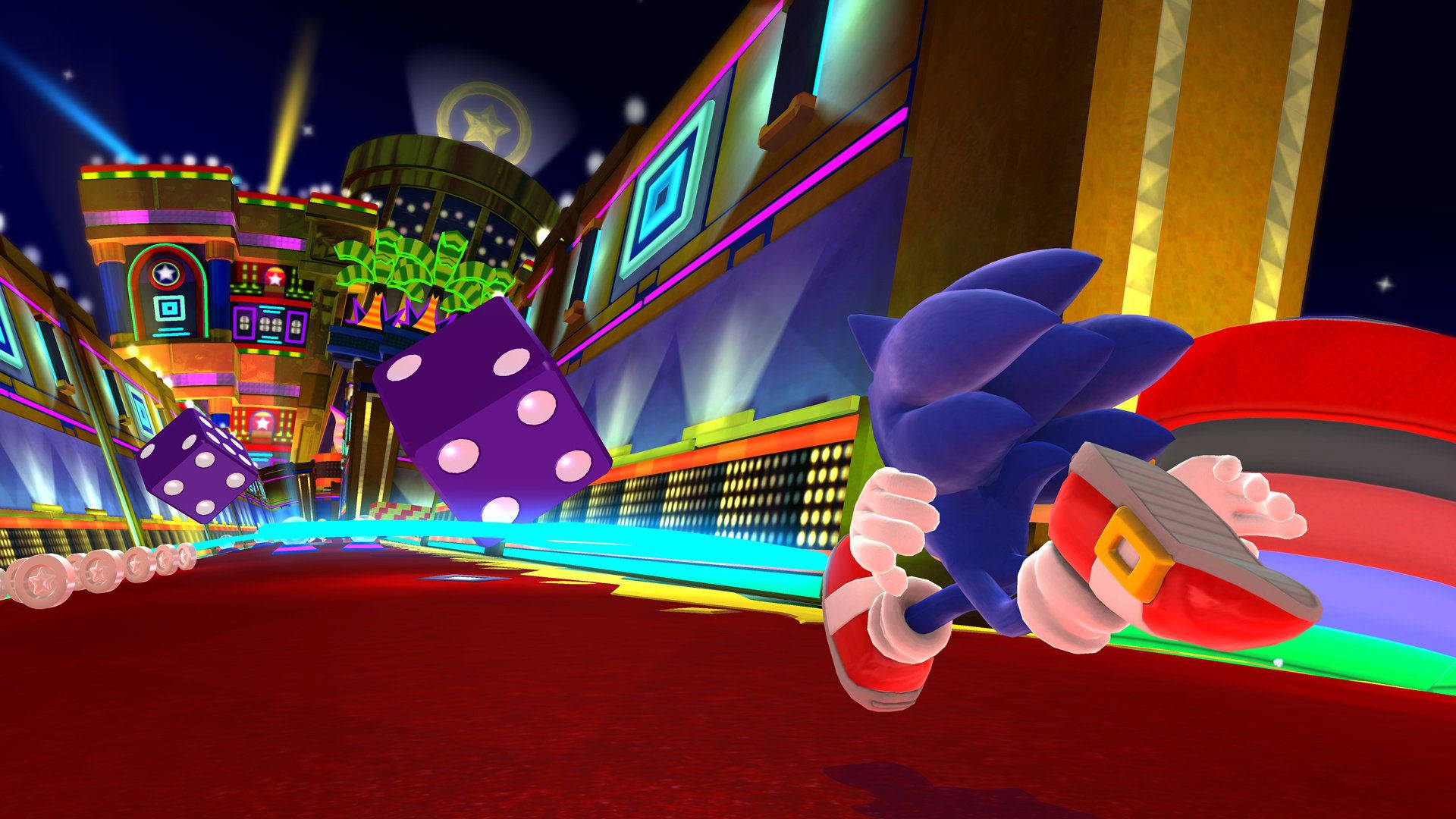 Sonic Lost World Casino Night Wallpaper