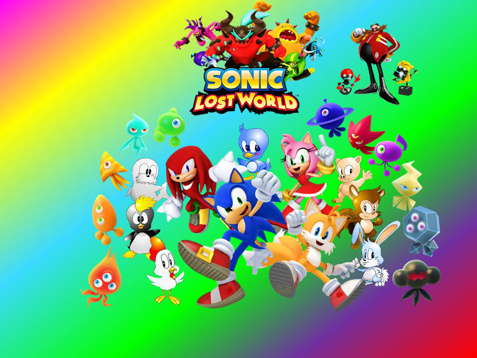 Sonic Lost World Characters Wallpaper