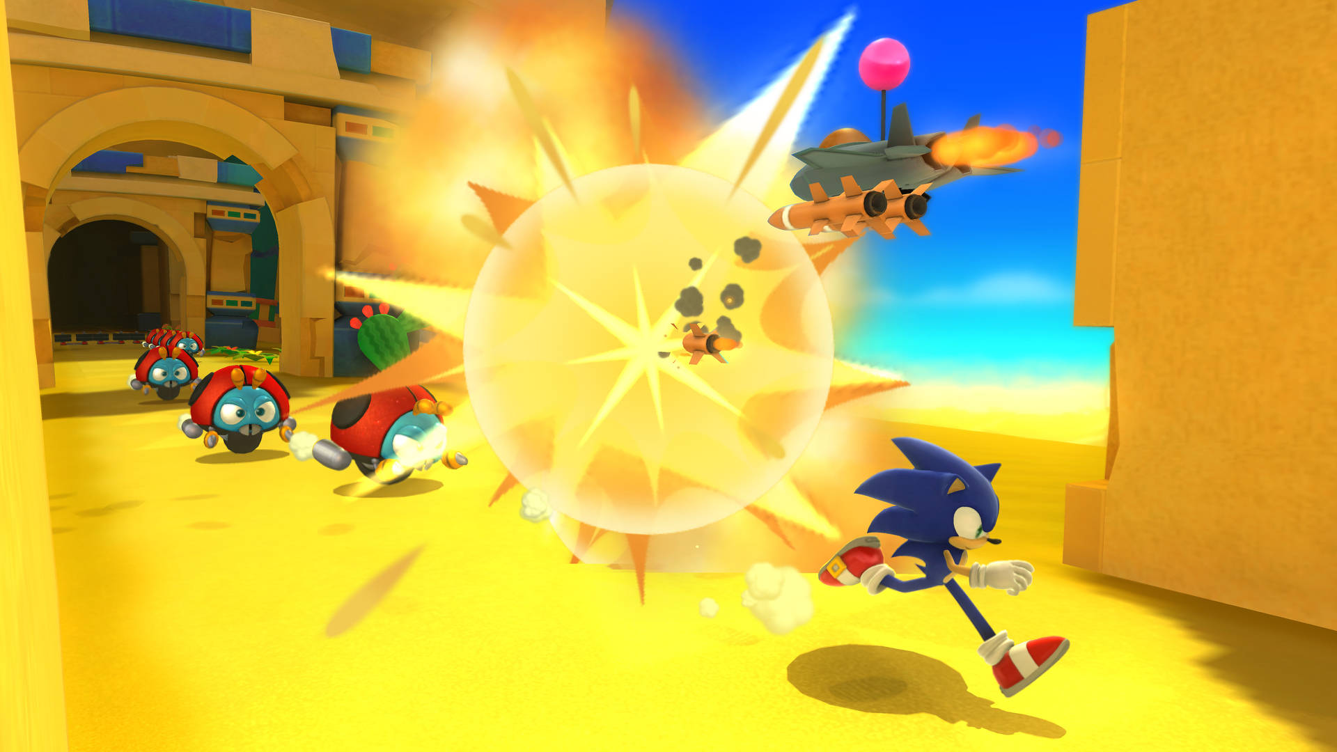 Sonic Lost World Game Blast Wallpaper