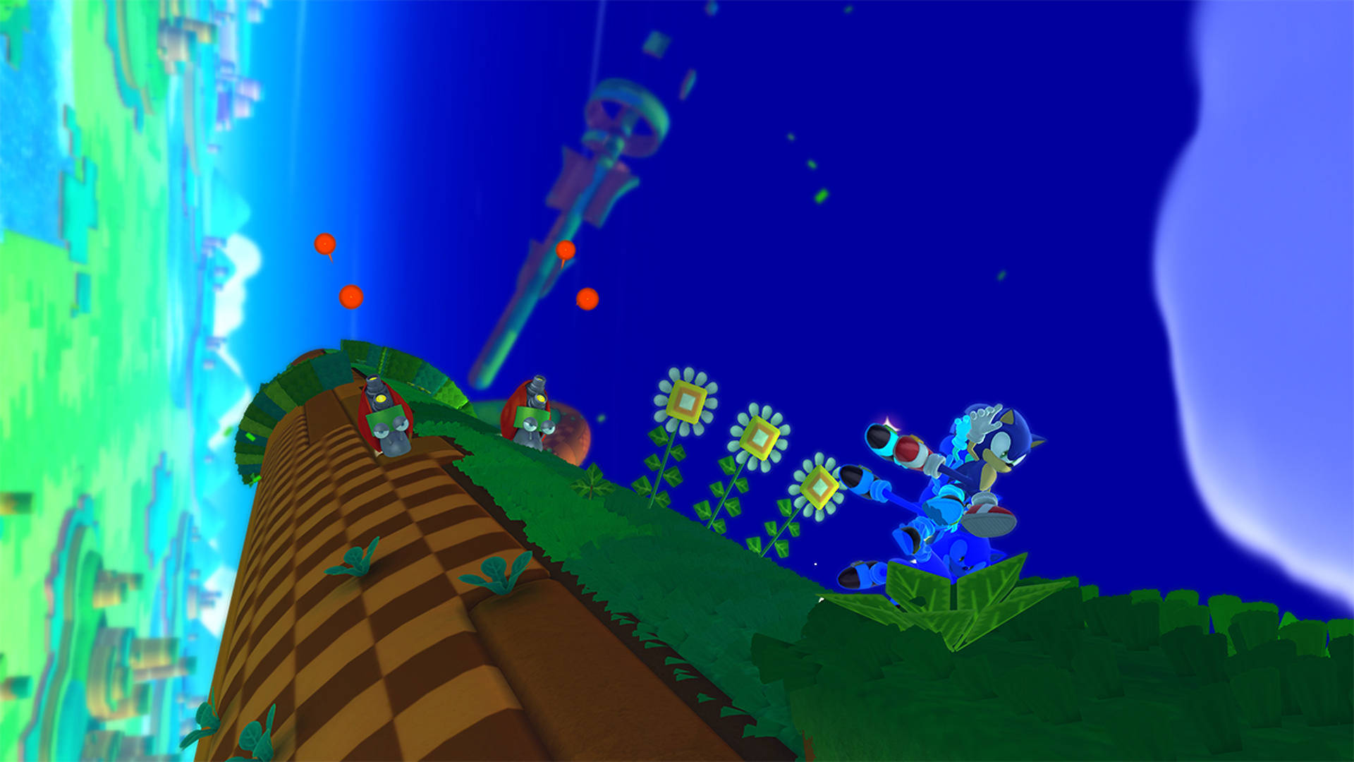 Sonic Lost World Hill Game Wallpaper