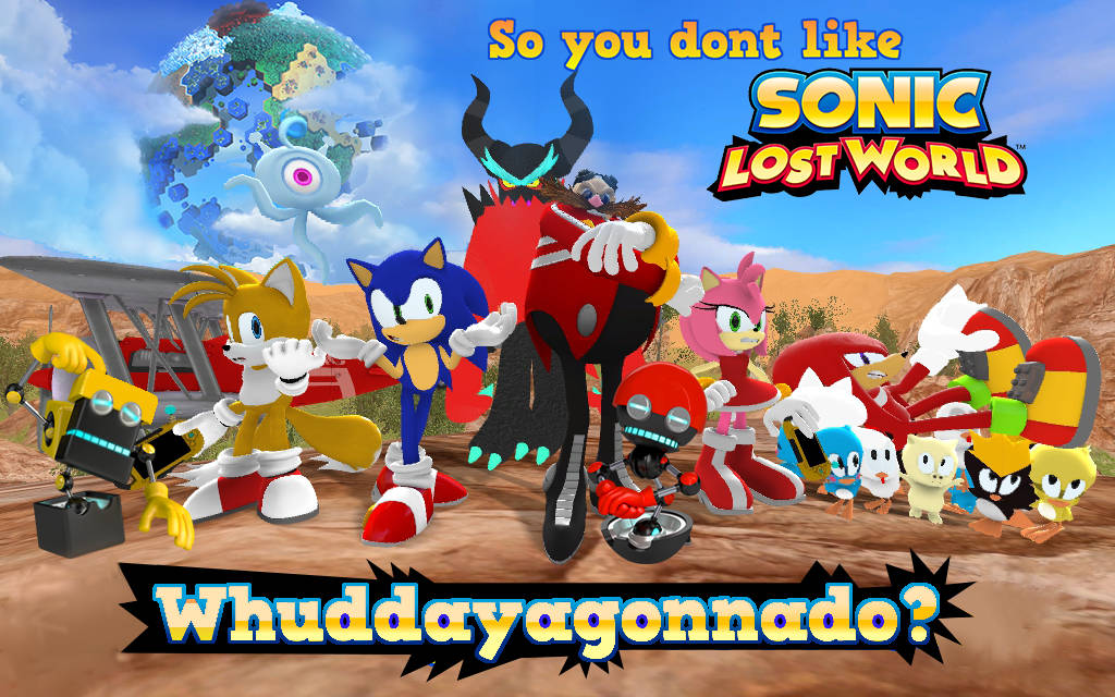 Sonic Lost World Whuddayagonnado Wallpaper
