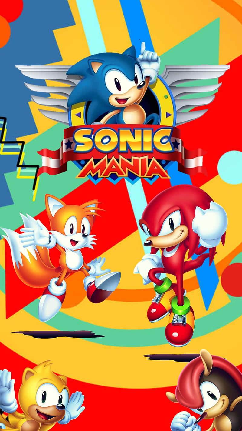 Få dit spil oplevelse op til et helt nyt niveau med Sonic Mania! Wallpaper