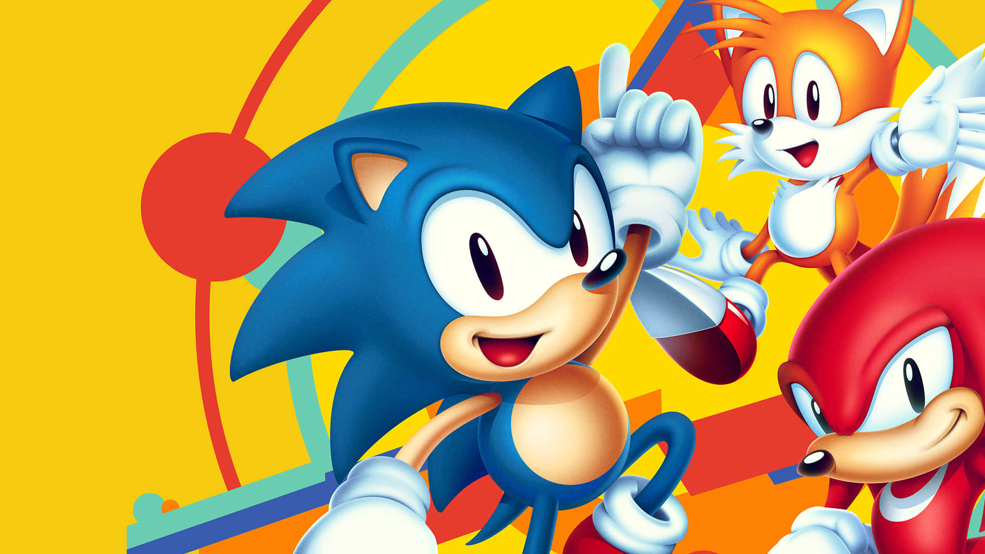 "Speed Through An 8-bit Adventure with Sonic Mania!" Wallpaper