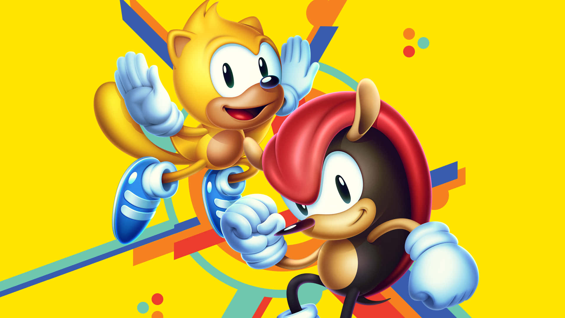 Velocímetroao Máximo: Vá Em Uma Aventura Com Sonic Em Sonic Mania! Papel de Parede