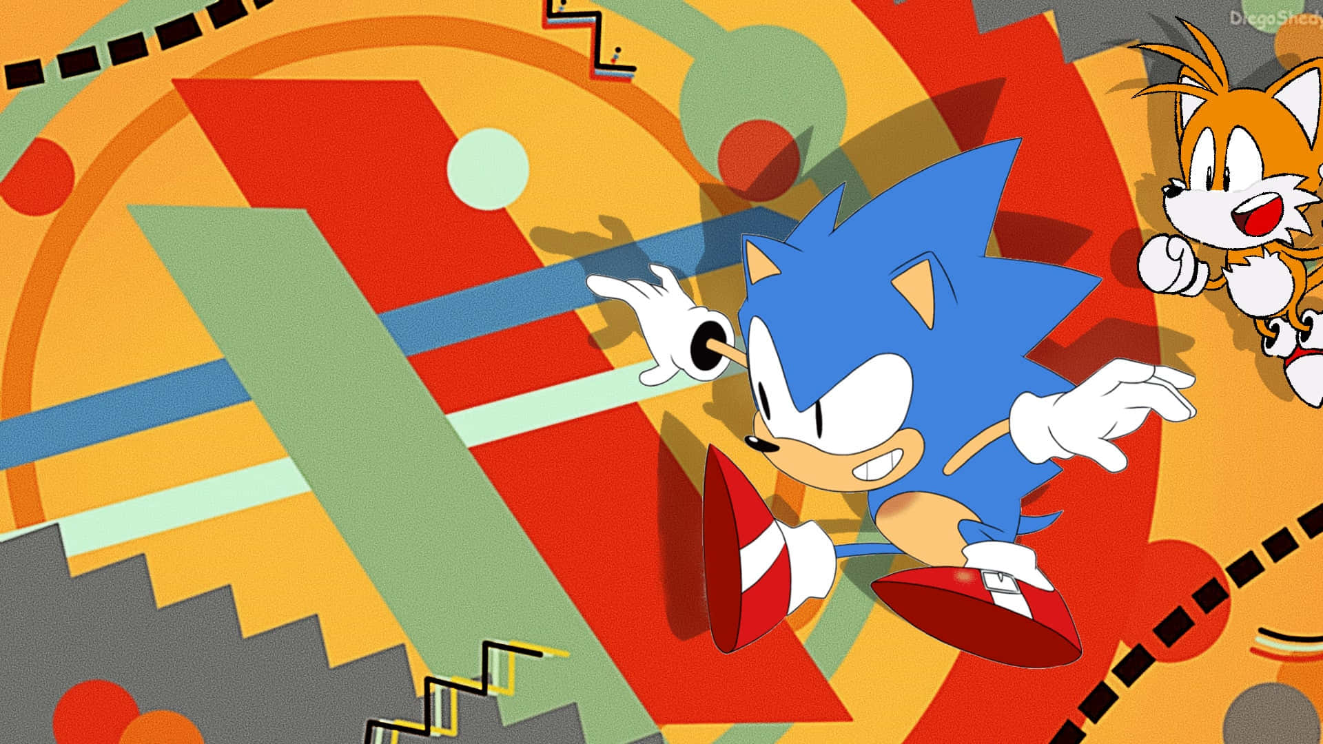 Take the classic fun of a beloved character to the next level with Sonic Mania Wallpaper
