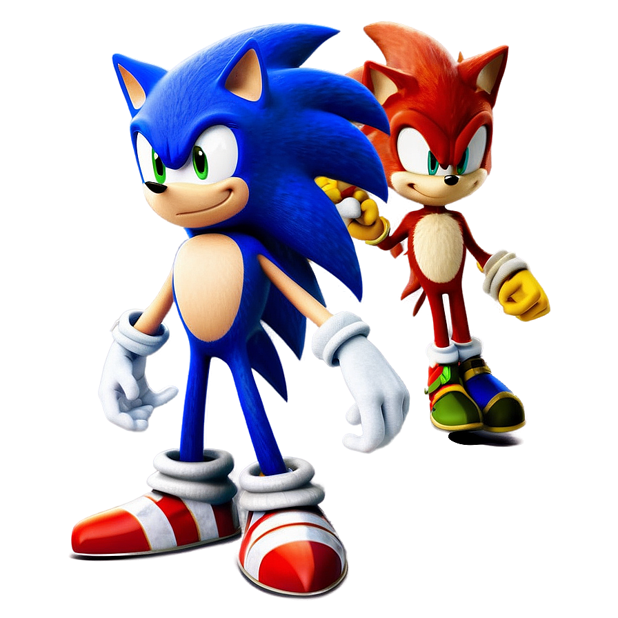 Sonic Movie Characters Png 06132024 PNG