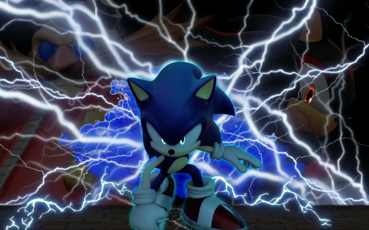 "Run Faster Than Chaos With Sonic!"