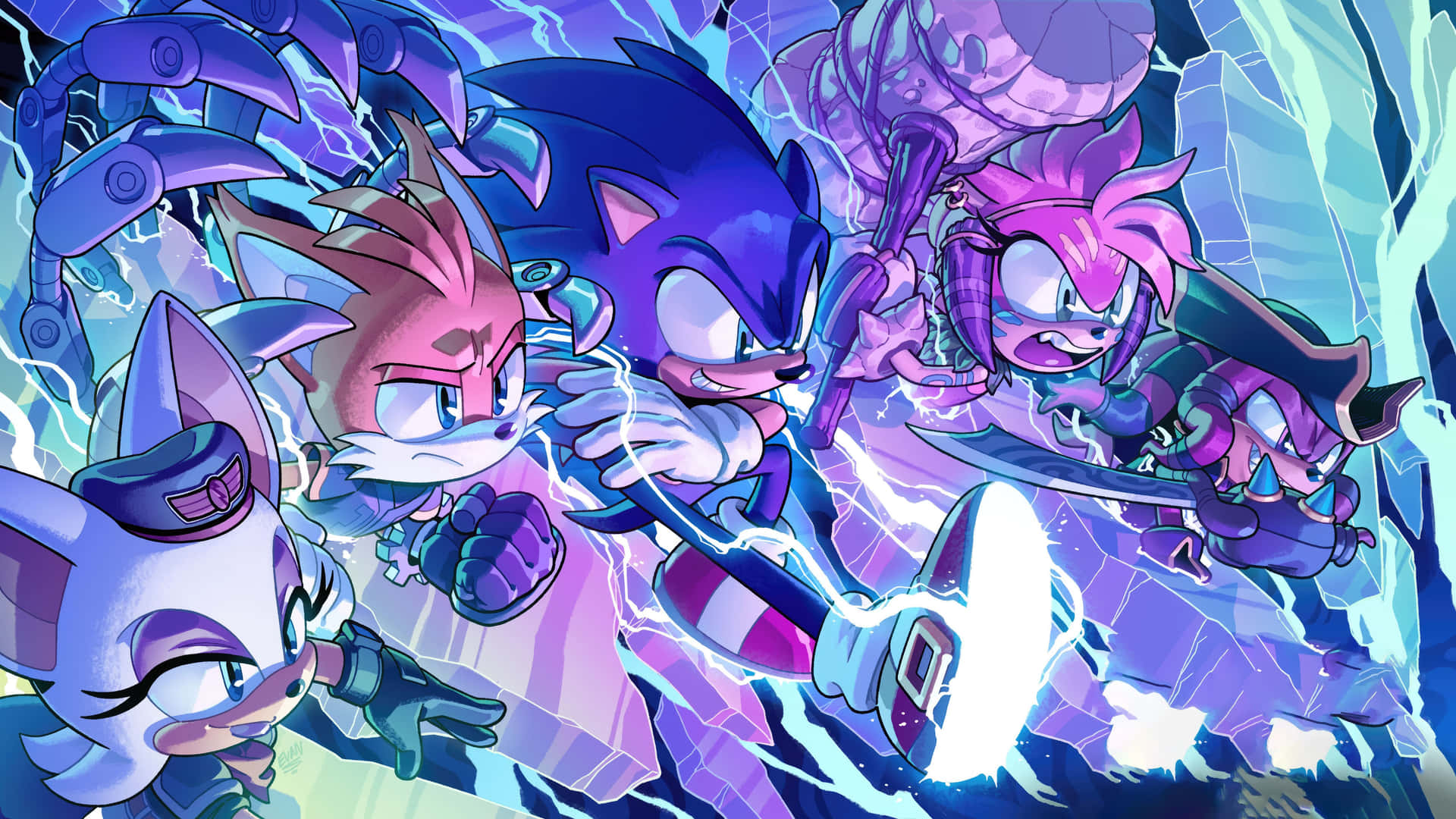 Sonic_ Prime_ Action_ Packed_ Adventure Wallpaper