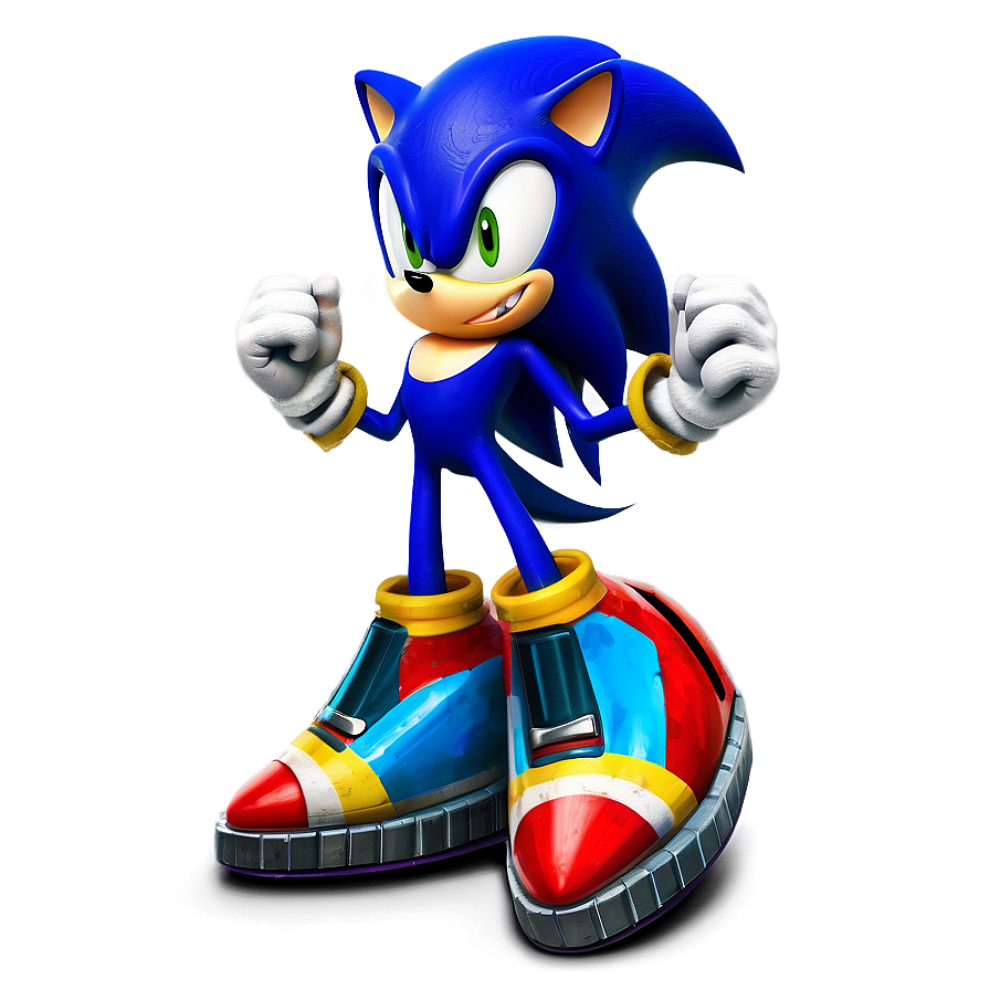 Sonic Racing Car Png Wyh71 PNG