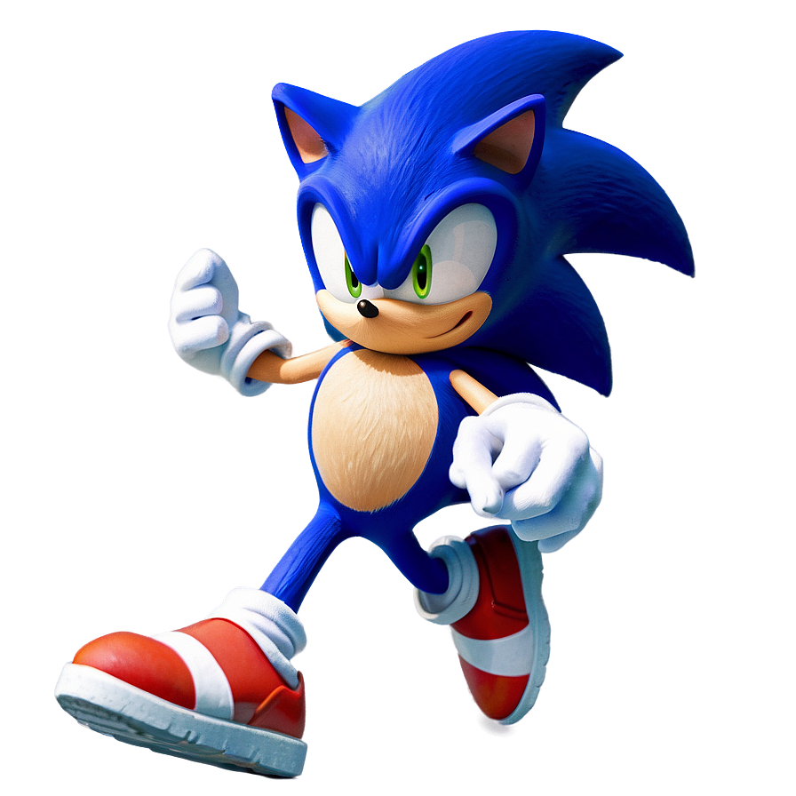 Sonic Running Speed Png 04292024 PNG