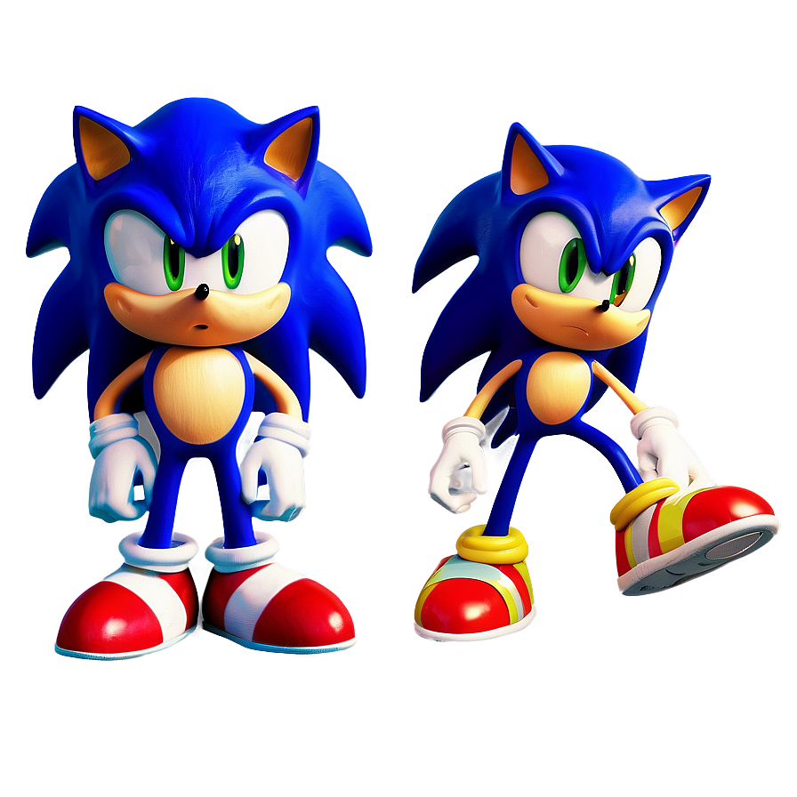 Sonic Series Characters Png Vxl72 PNG