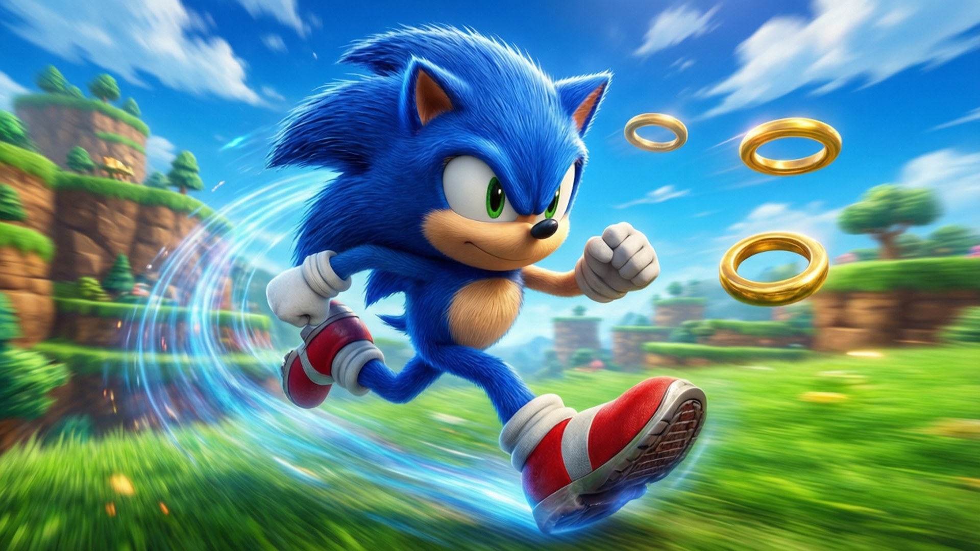 Sonic Speed Loop Papéis de Parede