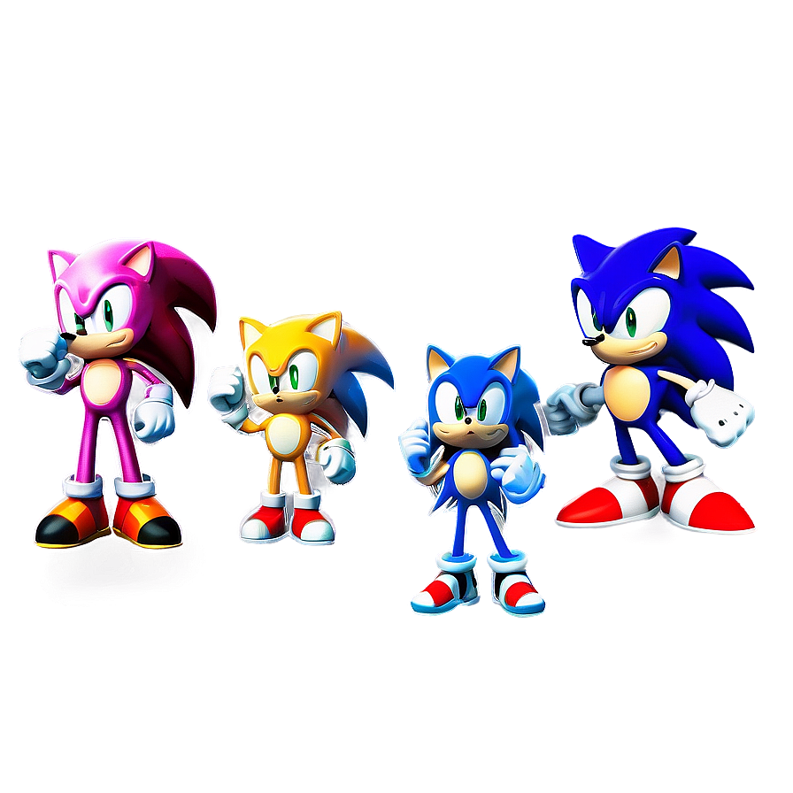 Sonic Team Characters Png Wey57 PNG