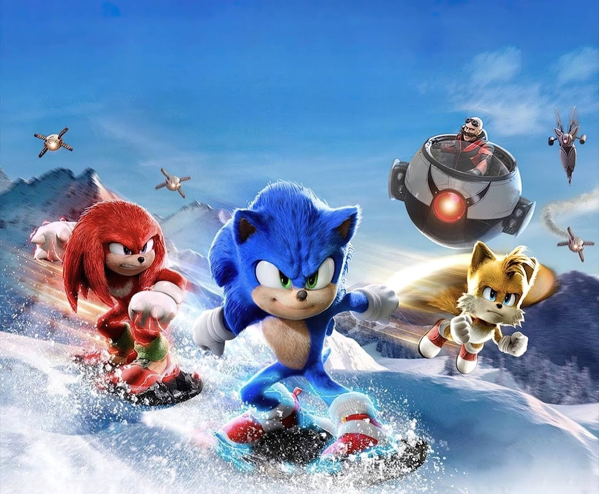 Sonic The Hedgehog 2 Movie Screenshot Wallpaper