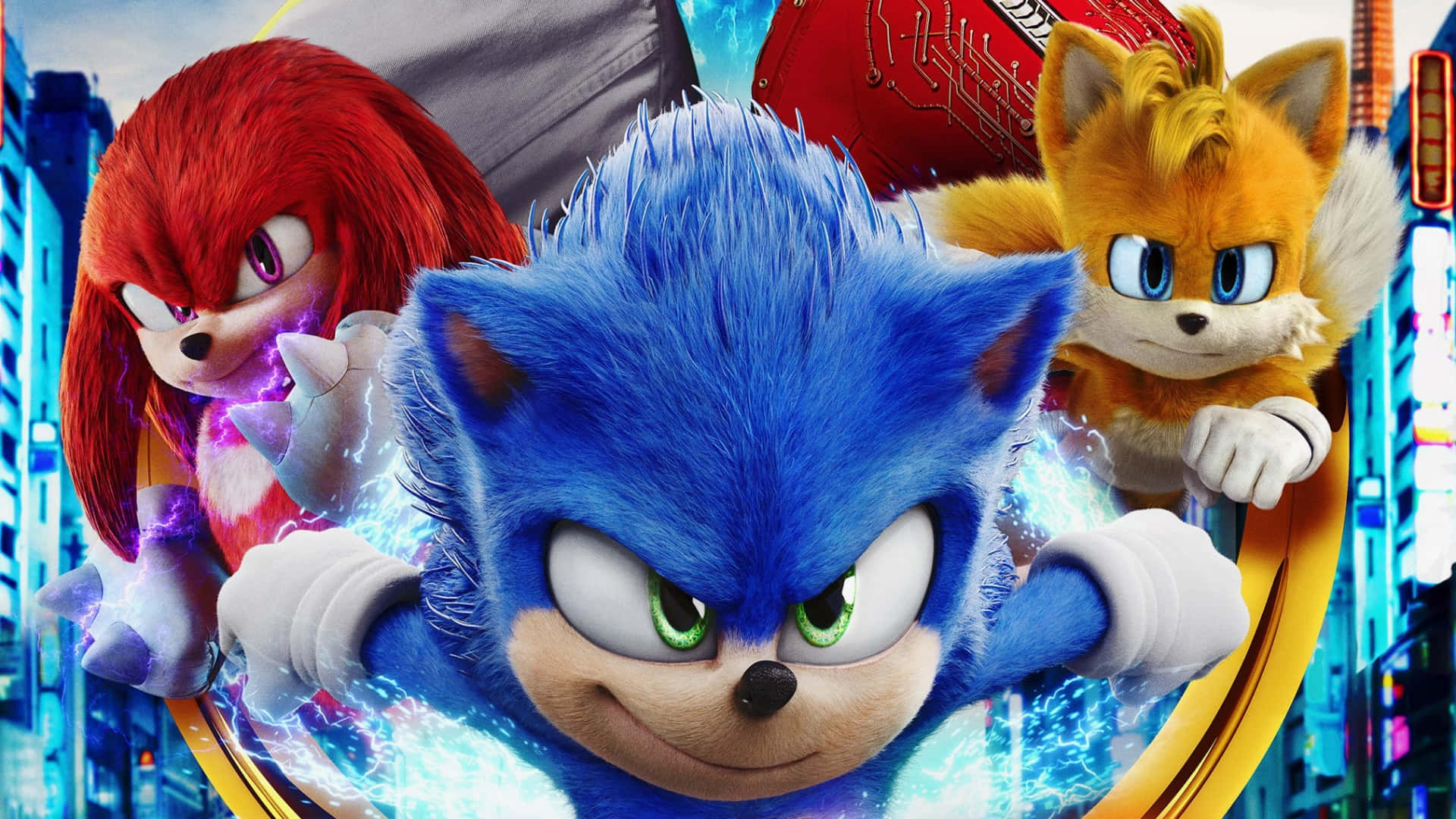 Sonic The Hedgehog 3 Characters Wallpaper