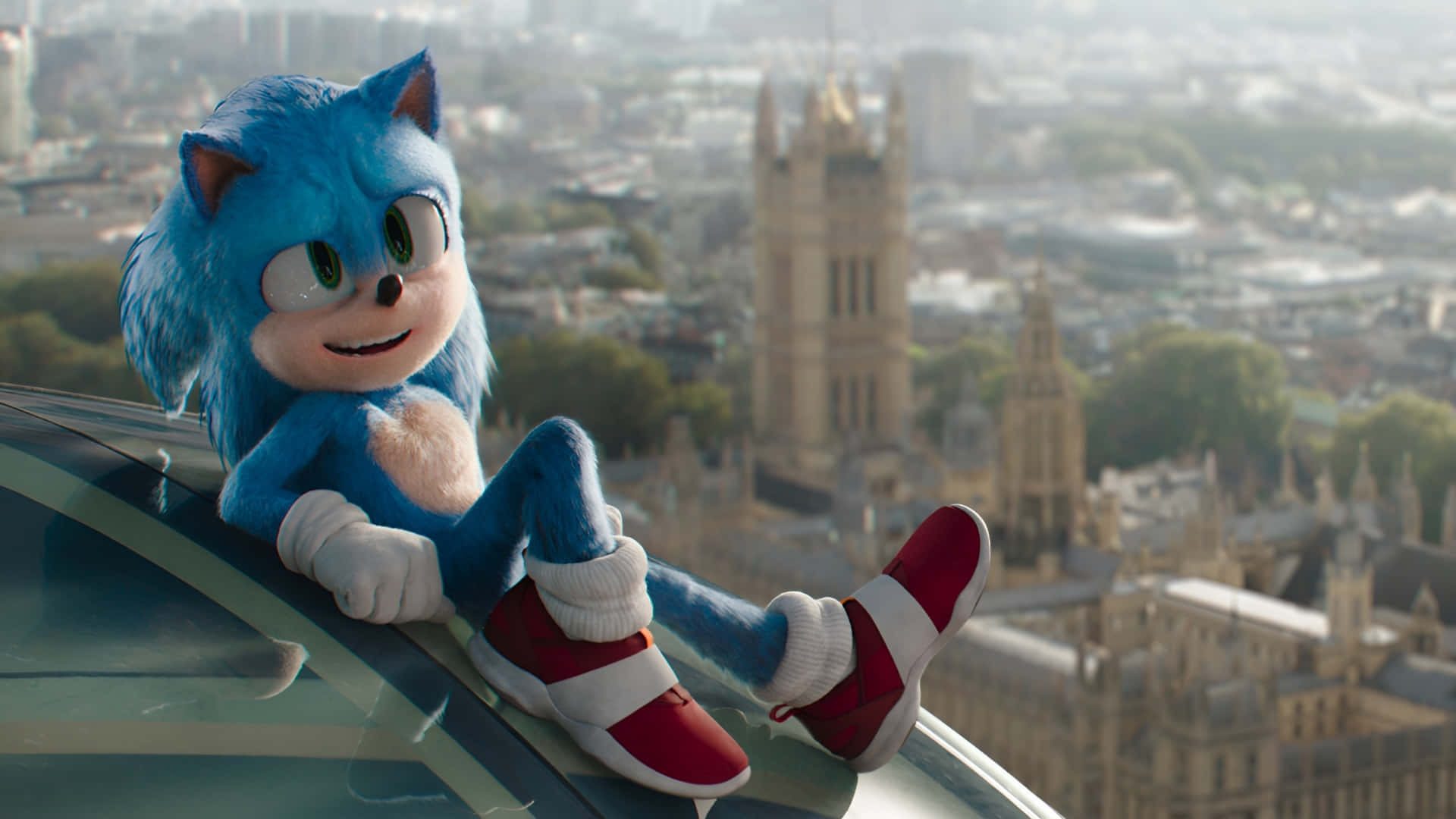 Sonic The Hedgehog 3 Movie Scene Wallpaper