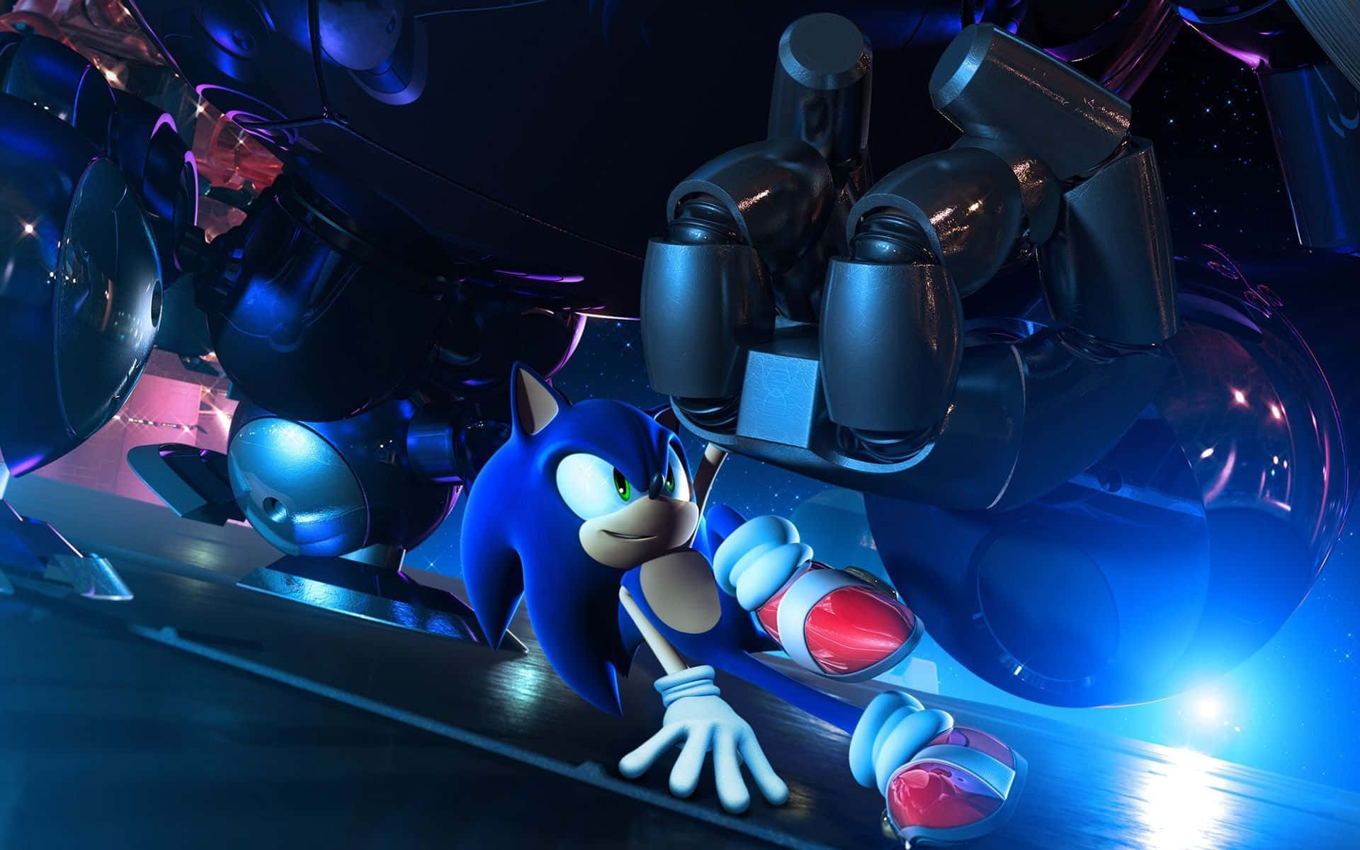 Sonic The Hedgehog zooms through in 4K Wallpaper