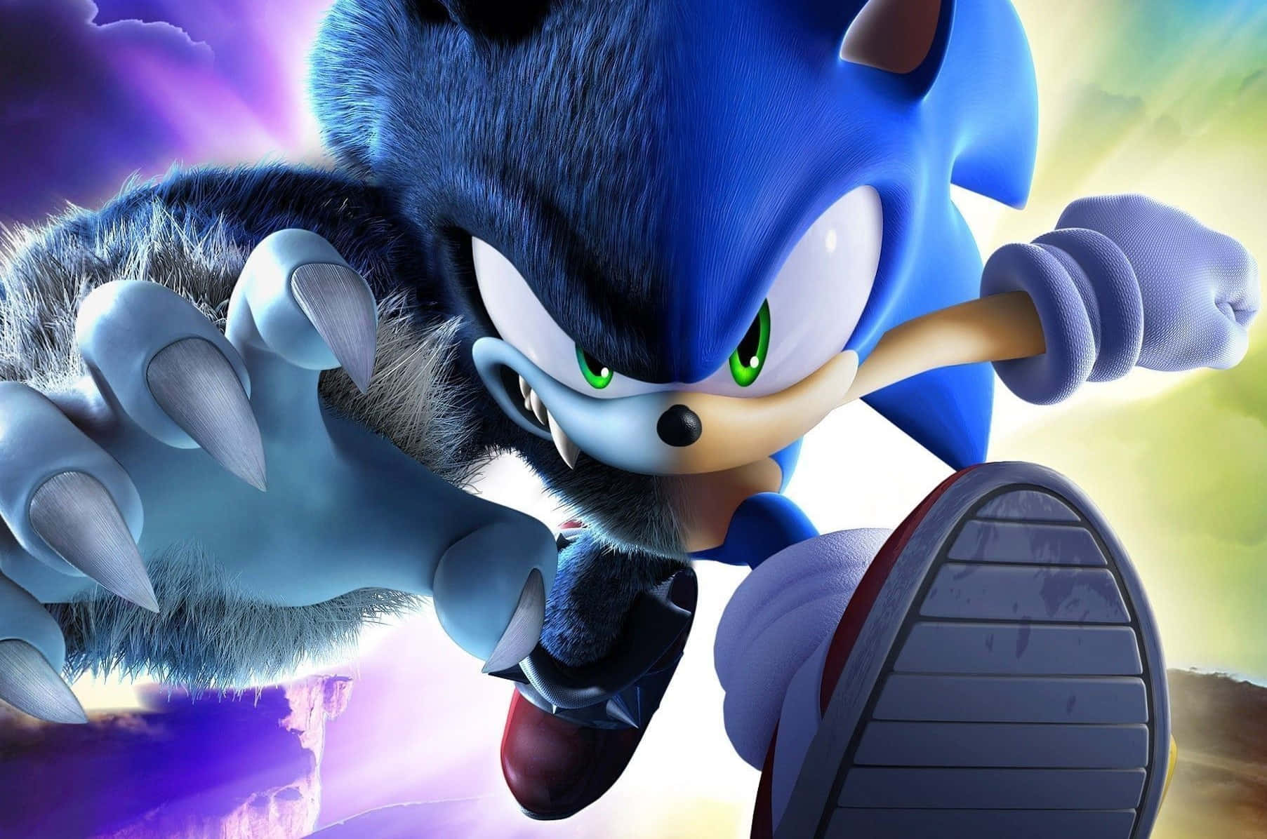 Sonicthe Hedgehog: Versión Remasterizada En 4k Fondo de pantalla