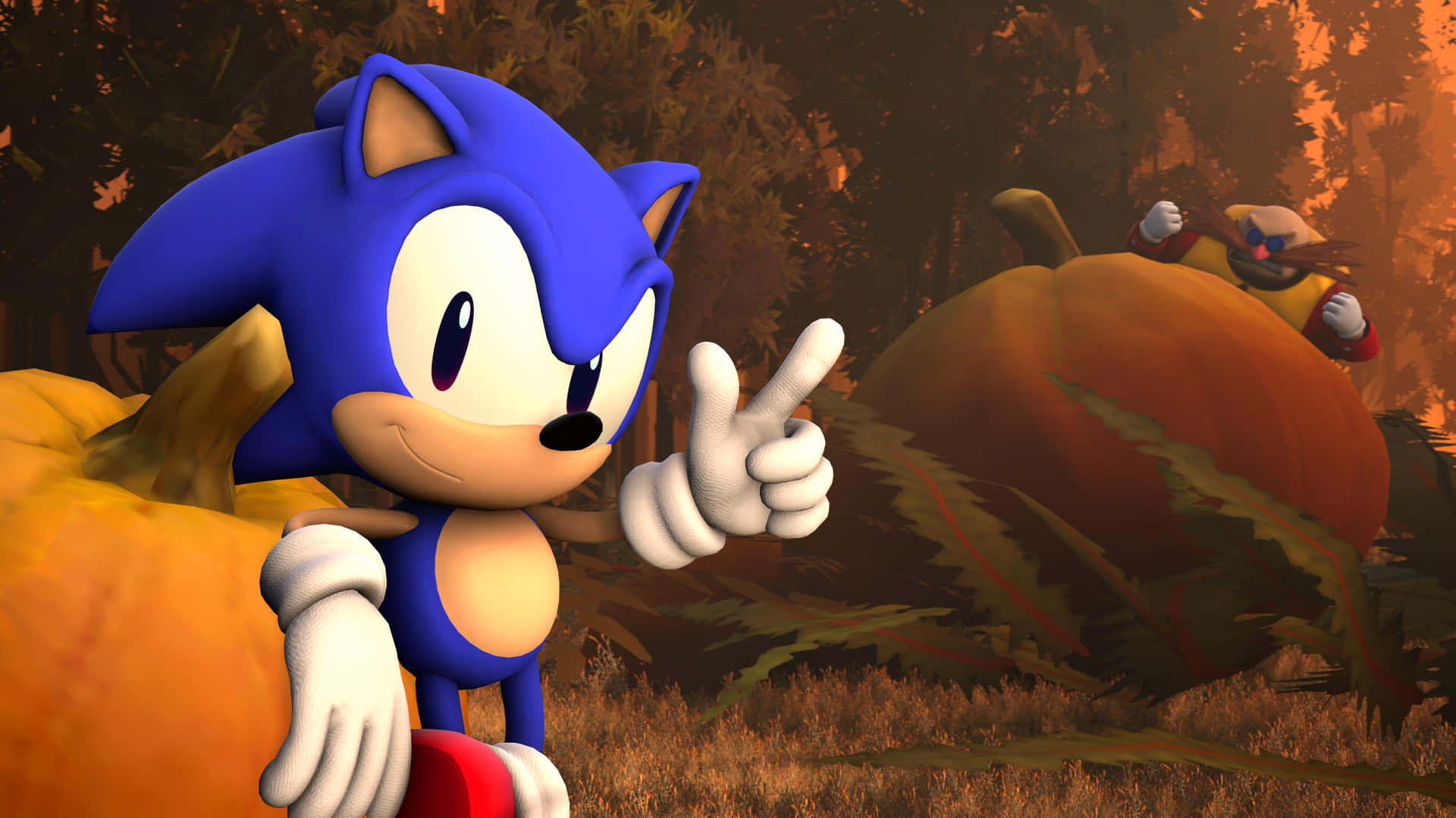 !Sonic the Hedgehog 4K: Rejse verden ved sonic hastighed! Wallpaper