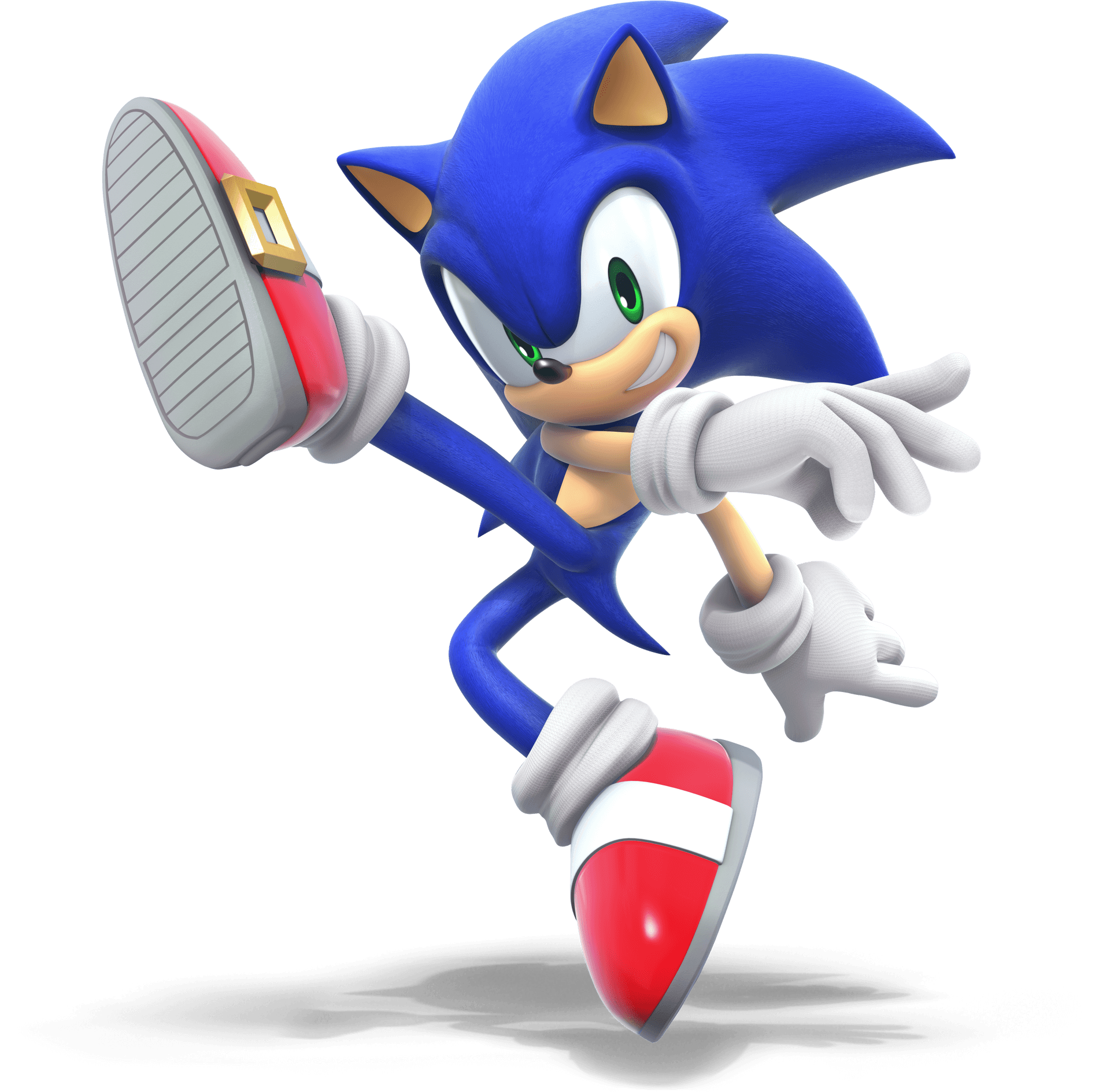 Sonic The Hedgehog Action Pose PNG