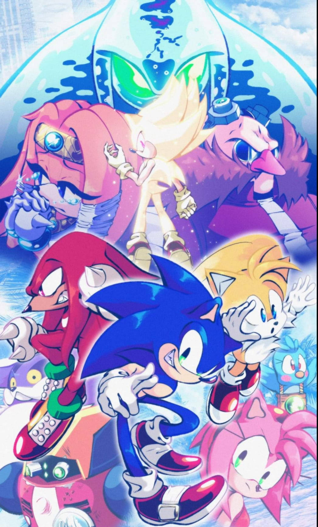 Sonic The Hedgehog And Friend Wallpaper