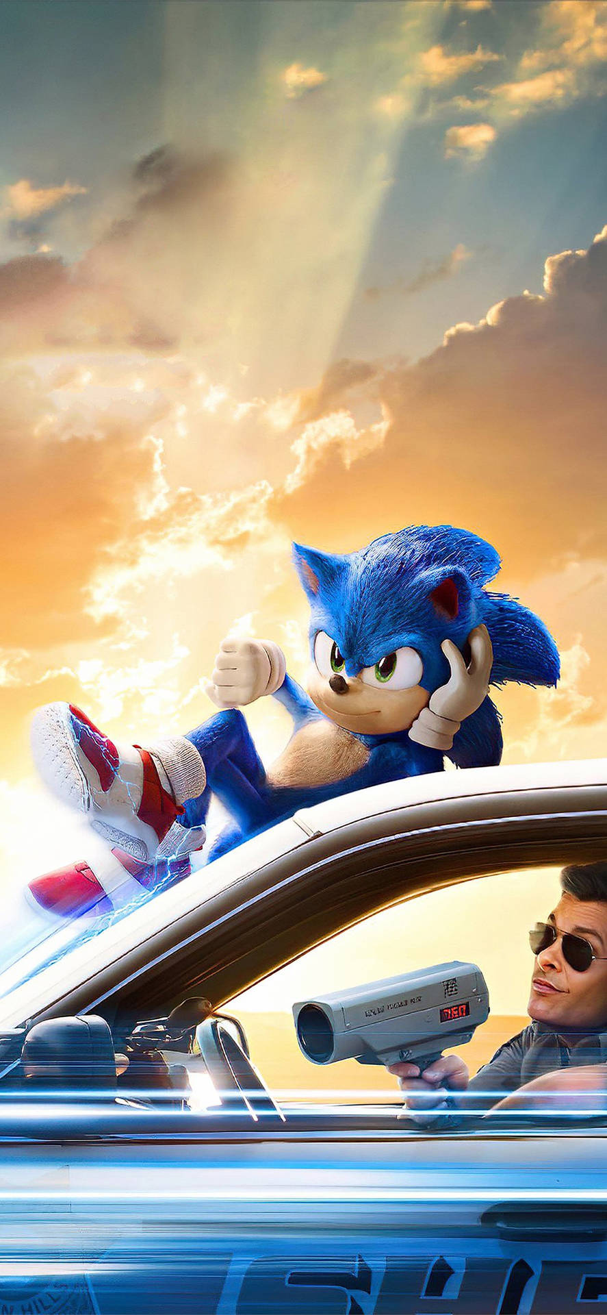 Sonic The Hedgehog And Tom Wachowski Picture