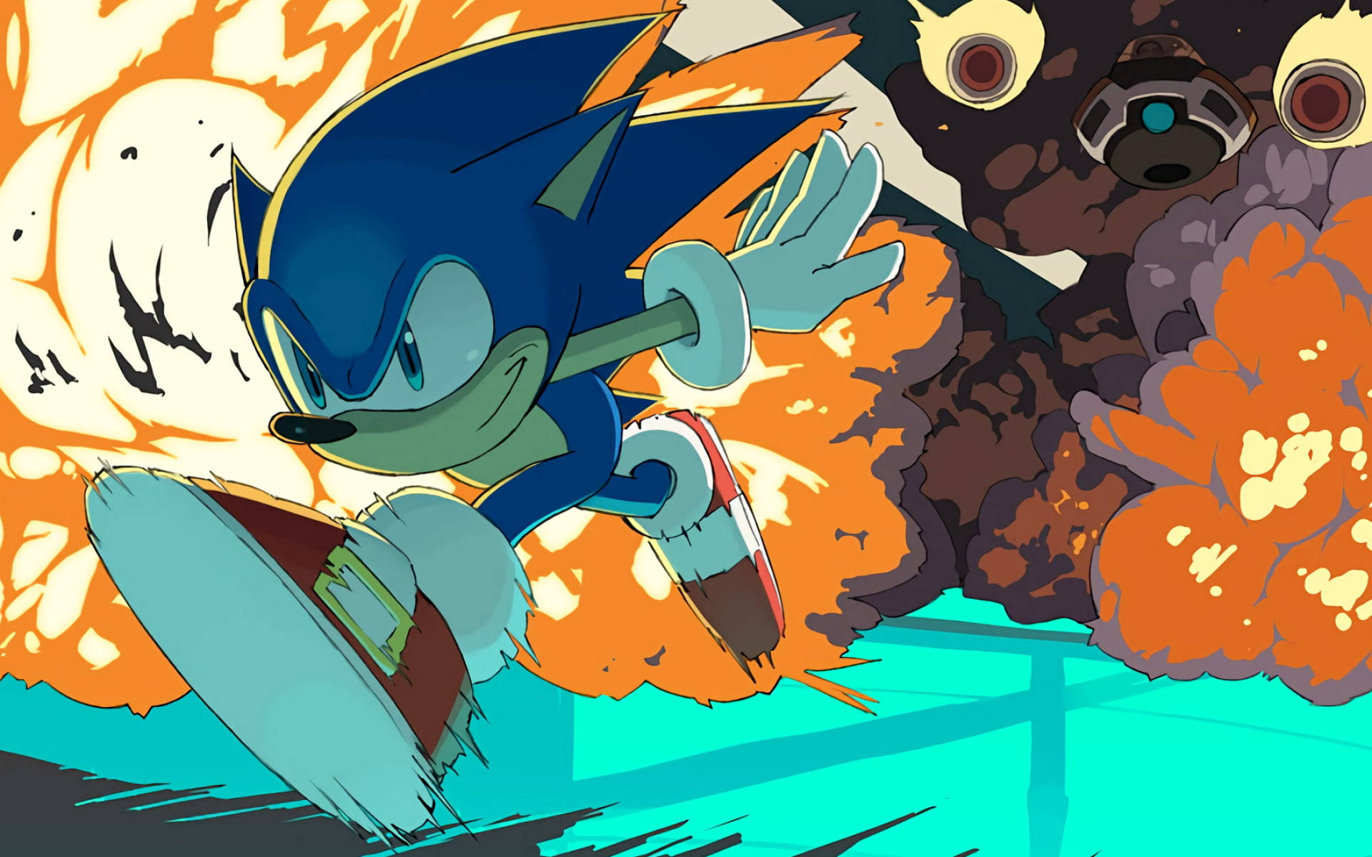 Sonic The Hedgehog Anime Wallpaper