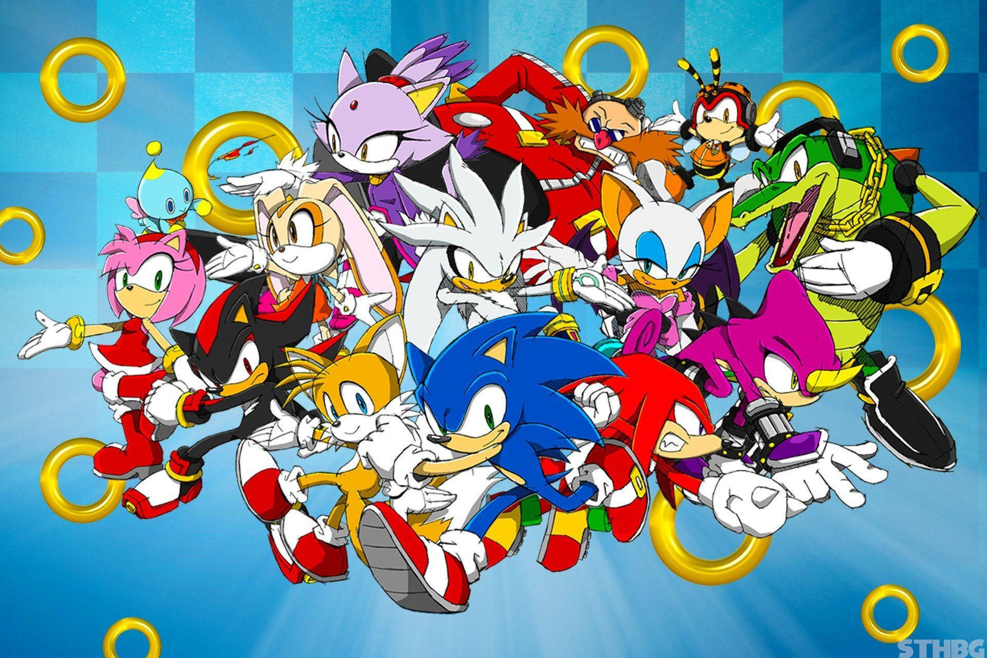 Sonic The Hedgehog Cartoon Wallpaper