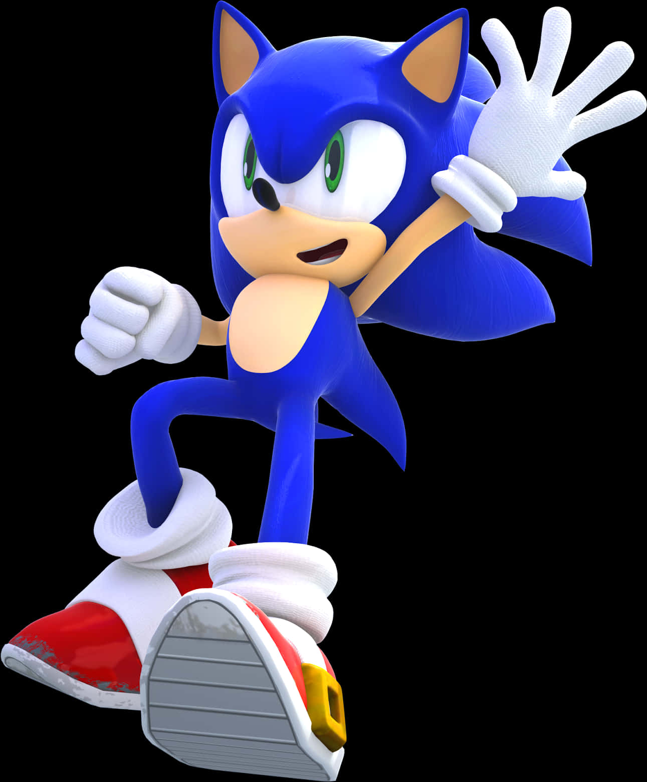 Sonic The Hedgehog Classic Pose PNG