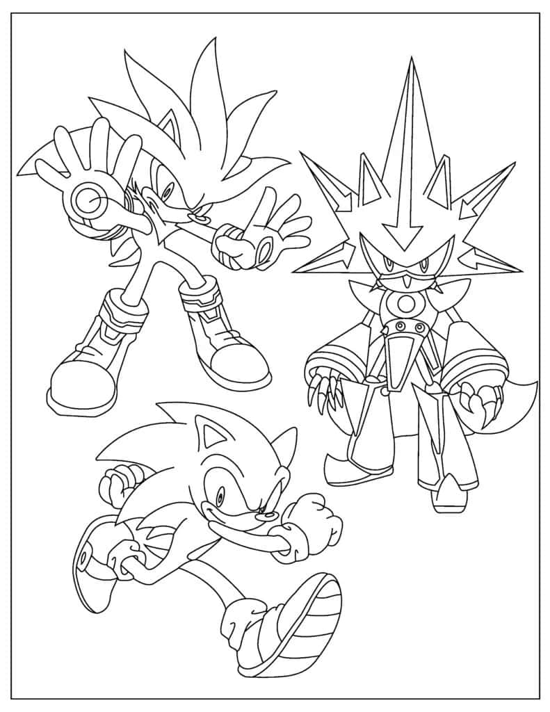 Sonic the Hedgehog farveplader