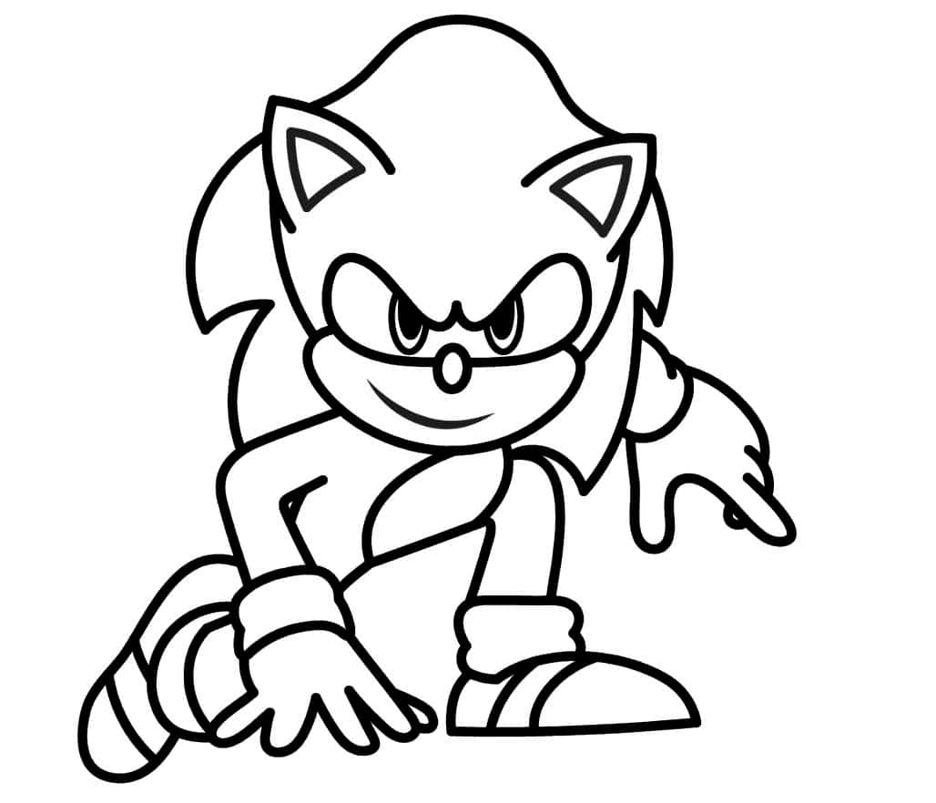 Verleihensie Sonic The Hedgehog Mit Einer Lebendigen Auswahl An Farben Das Gewisse Etwas!