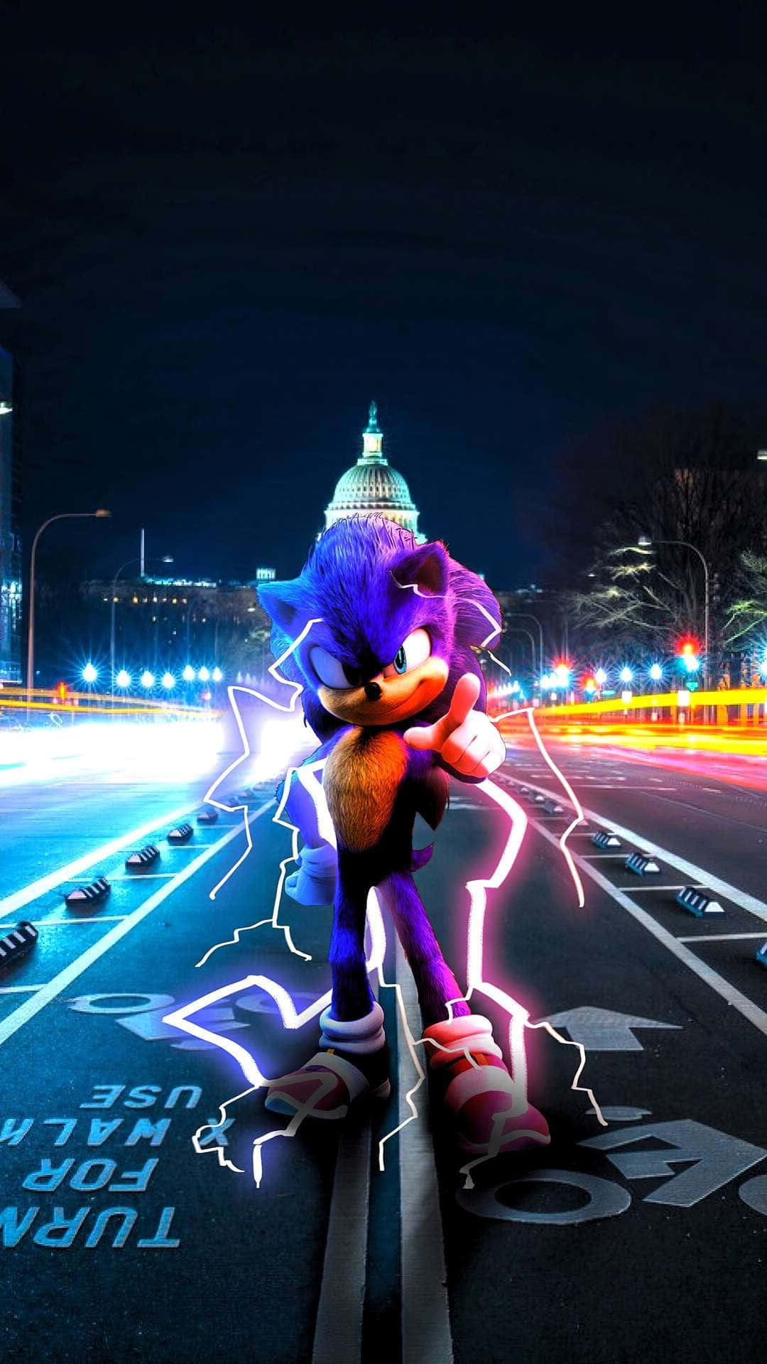 Sonic The Hedgehog In Action