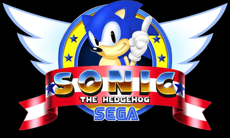 Download Sonic The Hedgehog Logo | Wallpapers.com