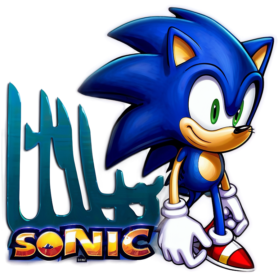 Download Sonic The Hedgehog Logo Png 86 | Wallpapers.com